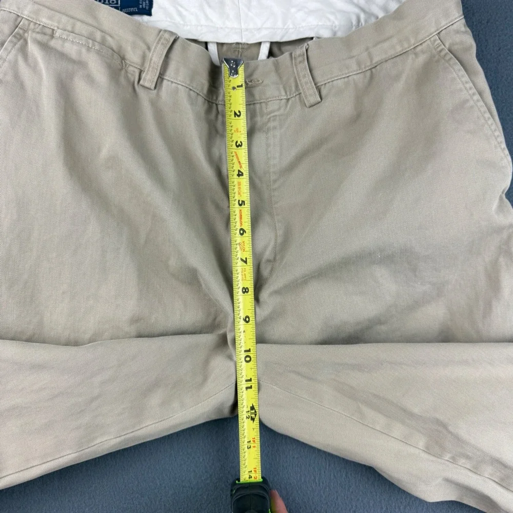 Vintage Polo Ralph Lauren Prospect Pants Men's 34x34 (Fits 32x31) Beige Chino